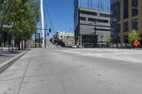 Downtown Denver Cityscape with Clear Sky