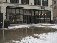 Downtown Detroit: USA Winter Scene 005