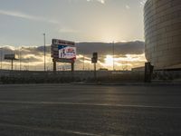 Downtown Las Vegas at Dawn: Modern Architecture 001