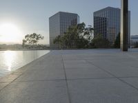 Downtown Los Angeles at Dawn