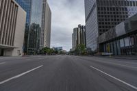 Downtown Los Angeles Cityscape in California