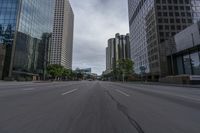 Downtown Los Angeles Cityscape in California