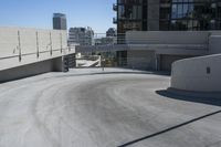 Downtown Los Angeles: A Clear Sky Cityscape