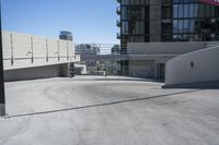 Downtown Los Angeles: A Clear Sky Cityscape