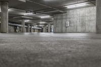 Downtown Los Angeles Concrete Parking Lot 002