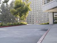 Downtown Los Angeles Modern High-Rise Building