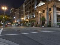 Downtown Los Angeles Night Skyline 002