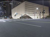 Downtown Los Angeles Nighttime View