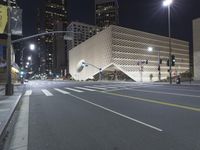 Downtown Los Angeles Nighttime View