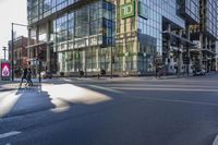 Downtown Montreal Cityscape: Daytime in the Business District