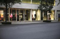 Downtown New York City: Architecture and Vibrant Storefronts