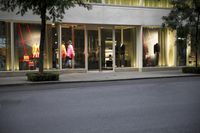 Downtown New York City: Architecture and Vibrant Storefronts