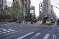 Downtown New York City: A Cityscape of Skyscrapers