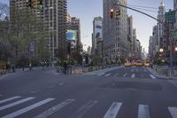 Downtown New York City: A Cityscape of Skyscrapers