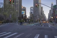 Downtown New York City: A Cityscape of Skyscrapers