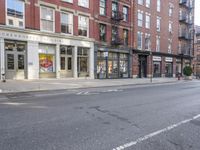 Downtown New York: The Road's Asphalt Under the Sun