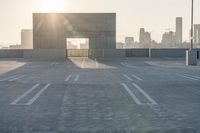 Downtown Skyscrapers in a Metropolis Cityscape