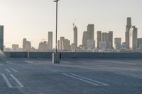 Downtown Skyscrapers in a Metropolis Cityscape