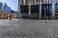 Downtown Toronto Building: Glass Facade and Urban Design