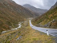 Dramatic Austrian Mountains under a Gloomy Sky