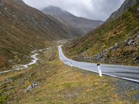 Dramatic Austrian Mountains under a Gloomy Sky