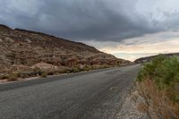 Dramatic California Landscape at Dawn