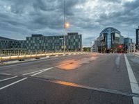 Dramatic Clouds and Urban Architecture in Berlin