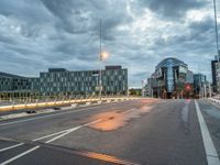 Dramatic Clouds and Urban Architecture in Berlin