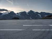 Dramatic Dawn Landscape View in Austria