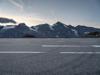 Dramatic Dawn Landscape View in Austria