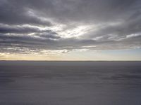 Dramatic Dawn Over Salt Surface in Utah 001