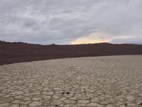 Dramatic Desert Landscape in California