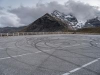 Dramatic Landscape in Austria: A Majestic Mountain Range