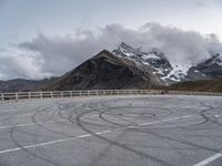 Dramatic Landscape in Austria: A Majestic Mountain Range