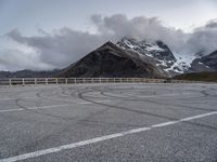 Dramatic Landscape in Austria: A Majestic Mountain Range