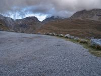 Dramatic Landscape in Austria: Mountain Slope