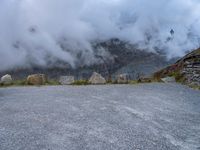 Austria's Dramatic Landscape: A Mountain View