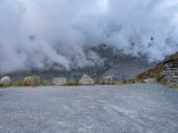 Austria's Dramatic Landscape: A Mountain View