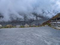 Austria's Dramatic Landscape: A Mountain View