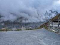 Austria's Dramatic Landscape: A Mountain View