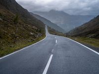 Dramatic Landscape: Gloomy Grey Sky in Austria