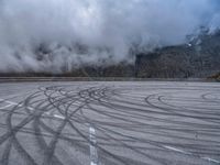 Dramatic Landscape of Mountains in Austria, Europe