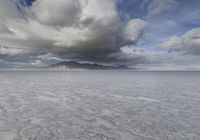 Dramatic Landscape in Salt Lake City Desert