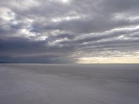 Dramatic Landscape: Utah Mountain Salt Flats 002