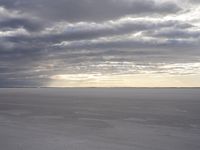 Dramatic Landscape of Utah Mountain and Salt Flats 003