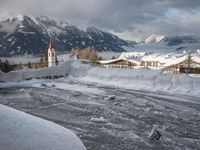 A Dramatic Overlook of the Alps in Switzerland