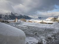 A Dramatic Overlook of the Alps in Switzerland