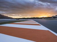 Dramatic Race Track in Valencia, Spain