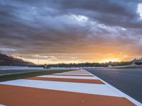 Dramatic Race Track in Valencia, Spain