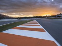 Dramatic Race Track in Valencia, Spain